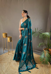 Soft Silk Embroidery Designer Saree